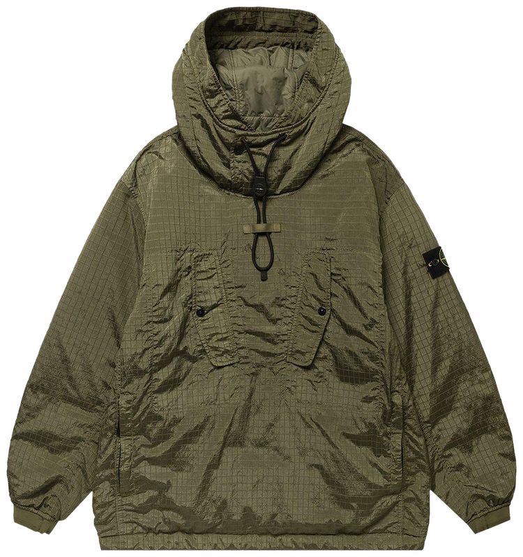 Buy Stone Island Macro Ripstop Nylon Metal Anorak Jacket  