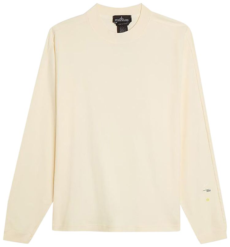 Stone Island Shadow Project Long Sleeve T Shirt Butter