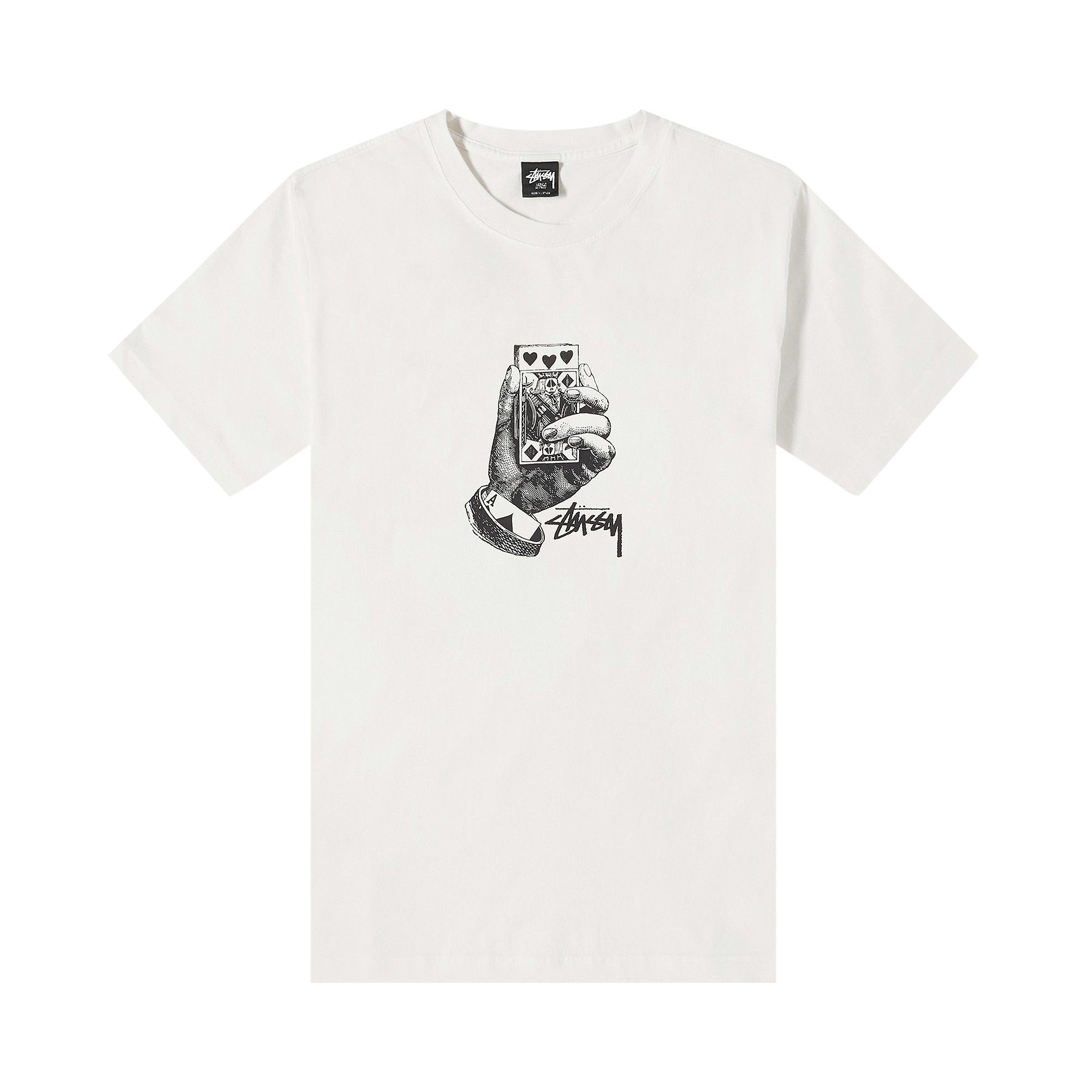 *新作Fall'23* Stussy All Bets Off Pig. Dyed Tee Buy Stussy All Bets Off Pigment Dyed T-Shirt 'Natural