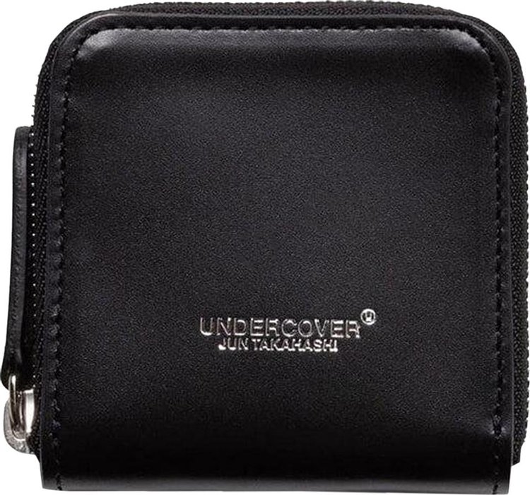 Undercover Logo Zip Up Wallet 'Black'
