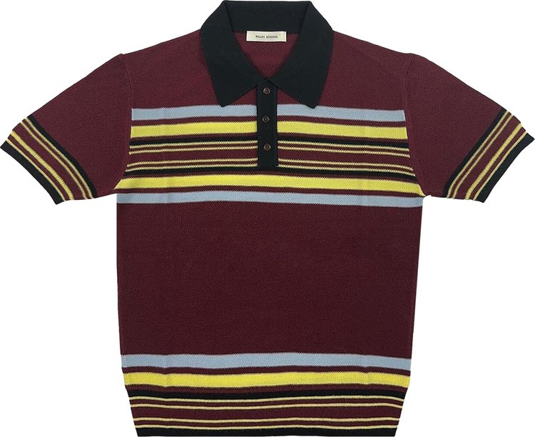 Wales Bonner Wander Polo 'Red/Blue/Yellow'