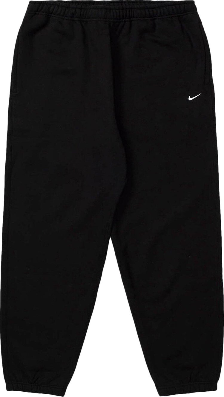 Nike Solo Swoosh Fleece Pants 'Black'
