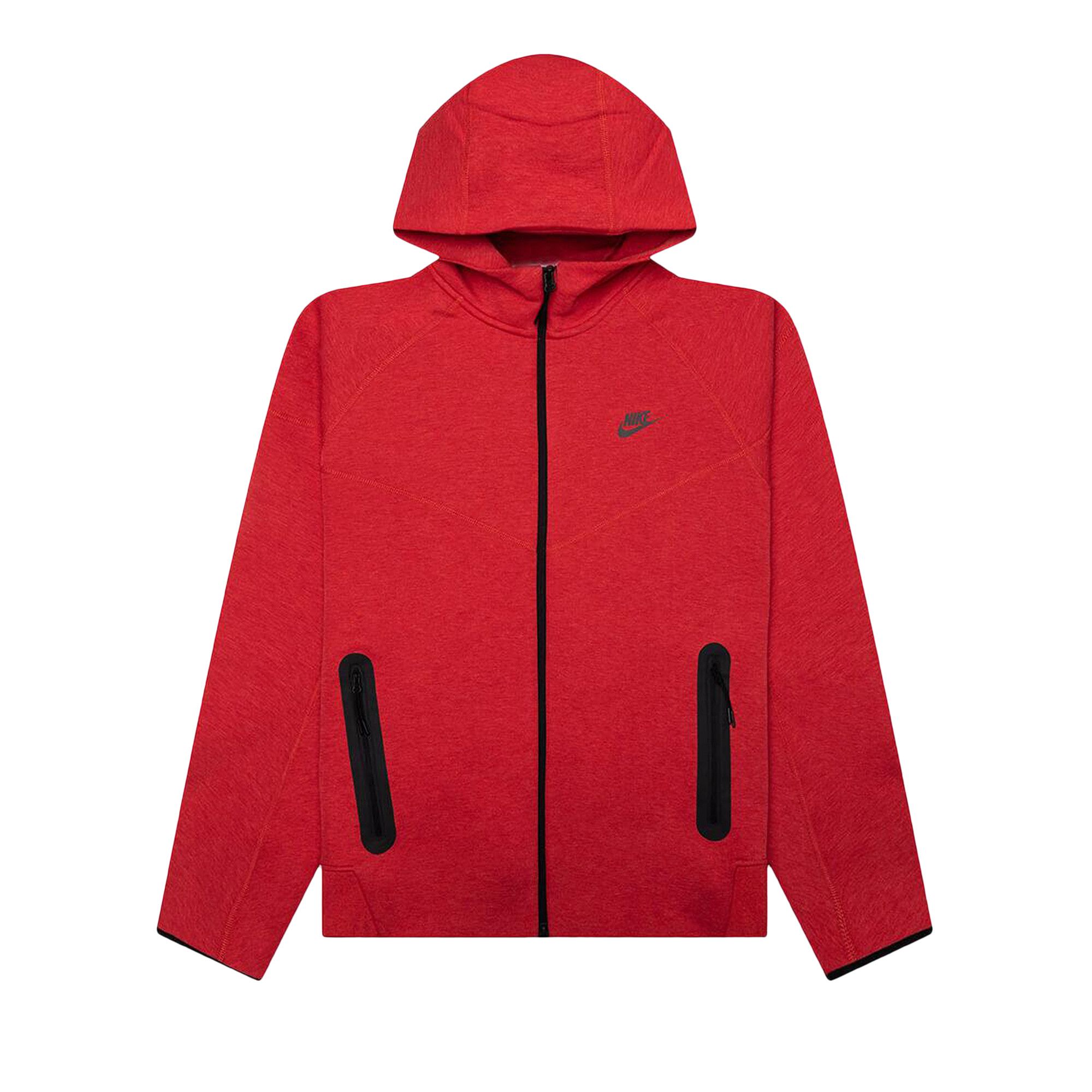 Red nike tech jacket store