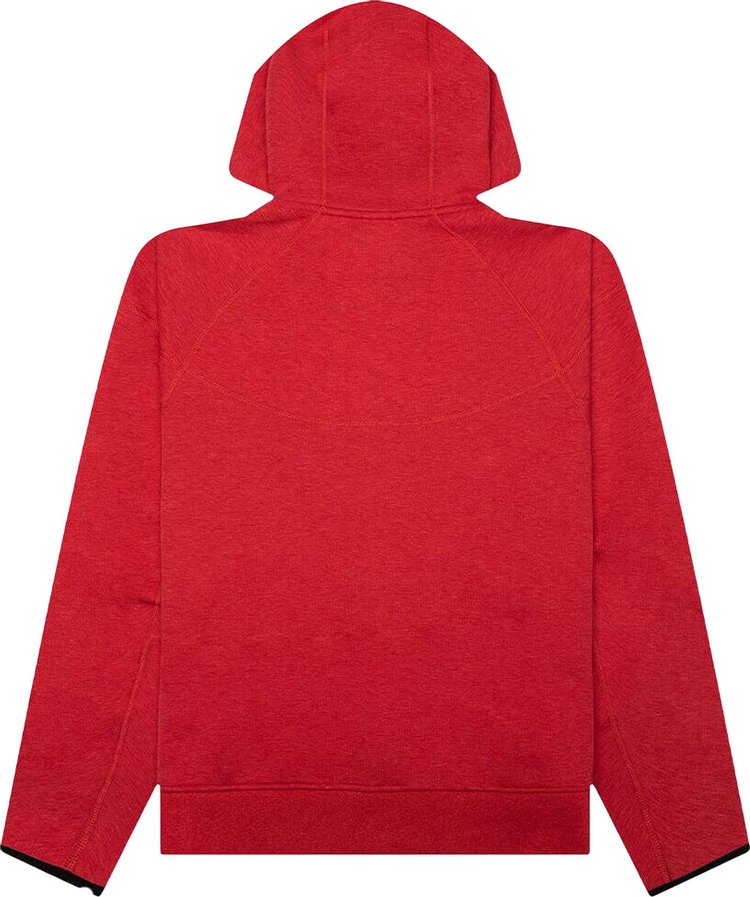 Nike Sportswear Tech Fleece Windrunner Hoodie Light University Red HeatherBlack