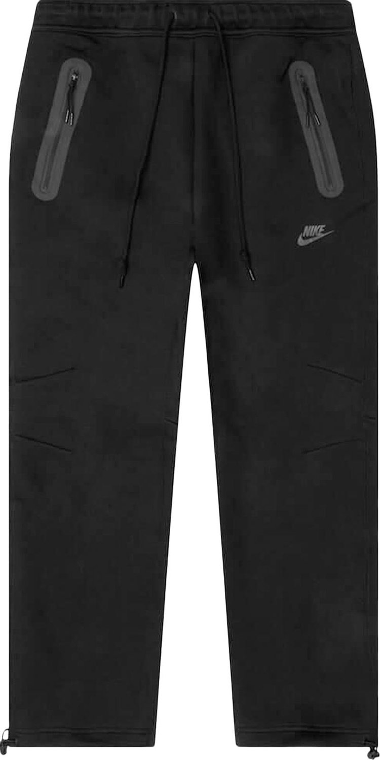 Nike Sportswear Tech Fleece Open Hem Sweatpants BlackBlack