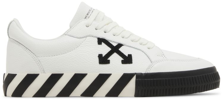 Off White Vulc Sneaker White Black 2023