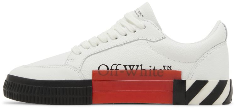 Off White Vulc Sneaker White Black 2023