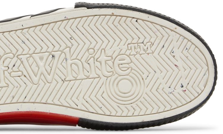 Off White Vulc Sneaker White Black 2023