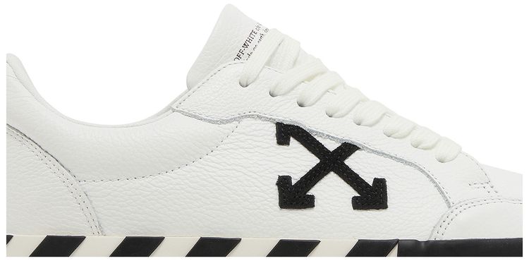 Off White Vulc Sneaker White Black 2023