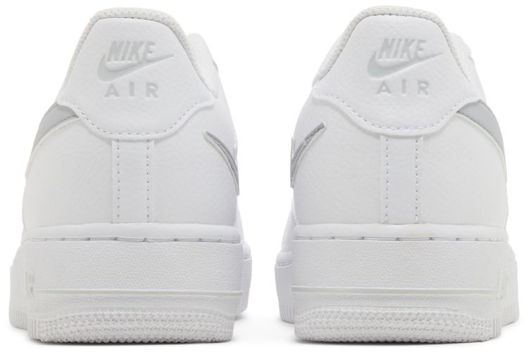 Nike Air Force 1 GS Cut Out Swoosh White Photon Dust