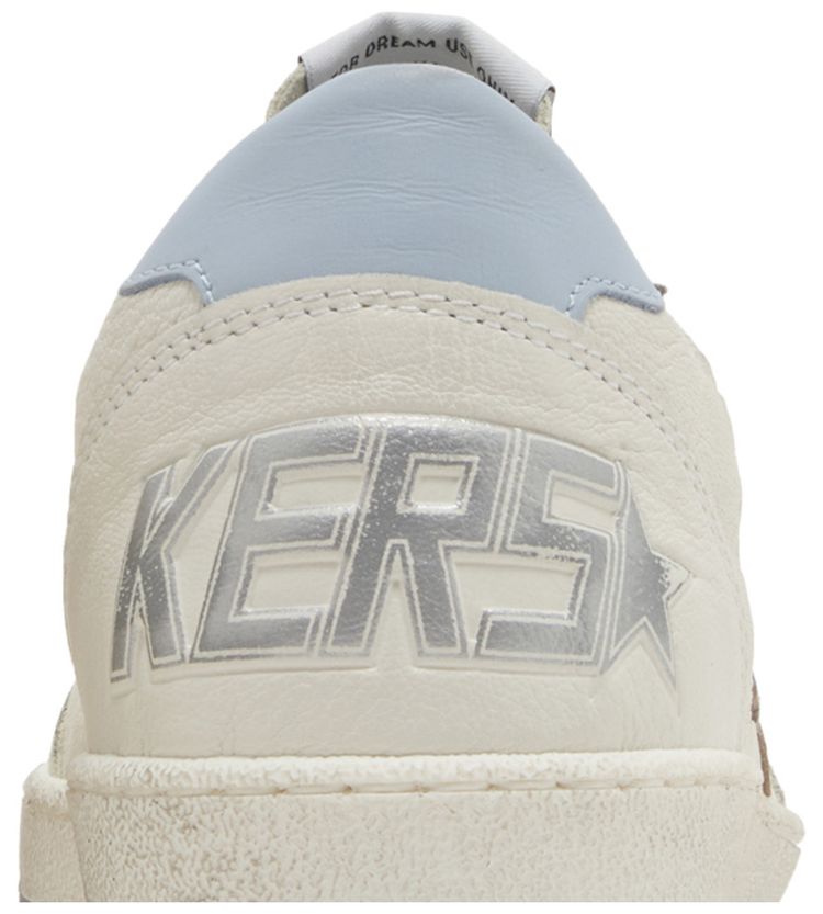 Golden Goose Wmns Ball Star White Blue Fog