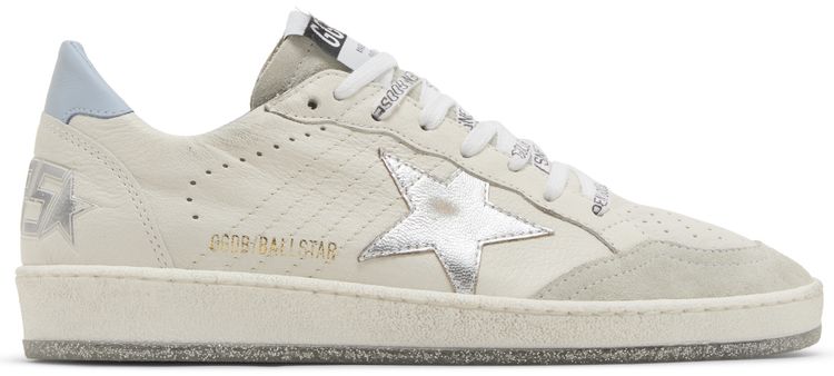 Golden Goose Wmns Ball Star White Blue Fog