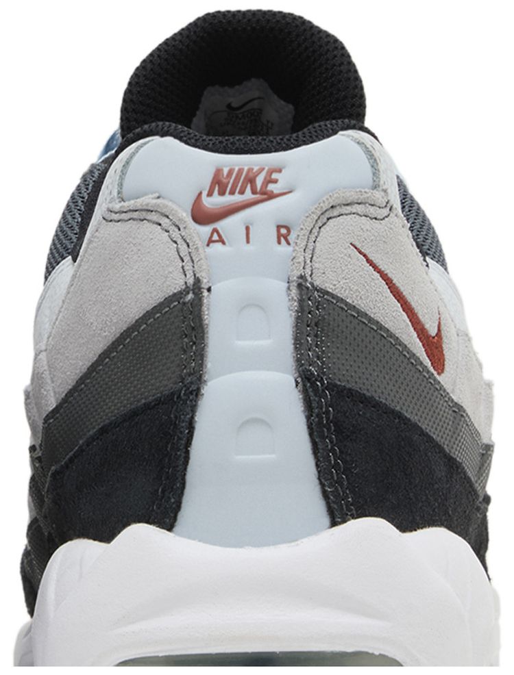 Nike Air Max 95 Wolf Grey Rugged Orange