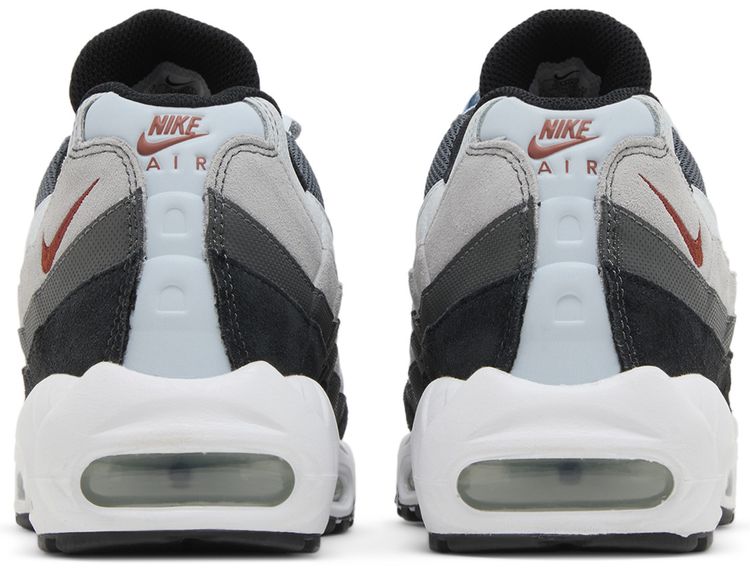 Nike Air Max 95 Wolf Grey Rugged Orange