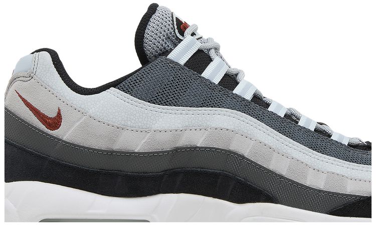 Nike Air Max 95 Wolf Grey Rugged Orange