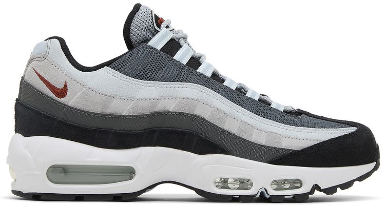Nike Air Max 95 Wolf Grey Rugged Orange