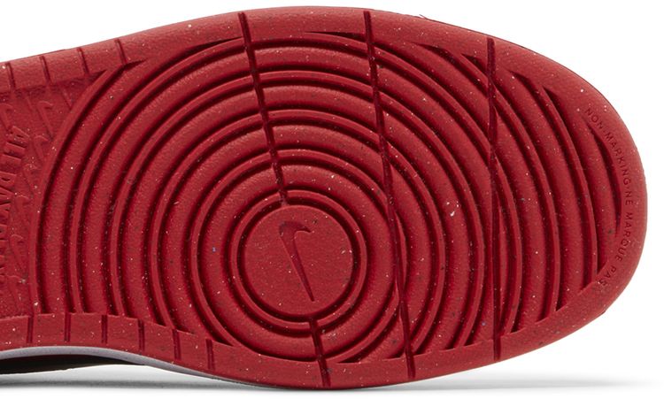 Court Borough Low Recraft GS Black University Red