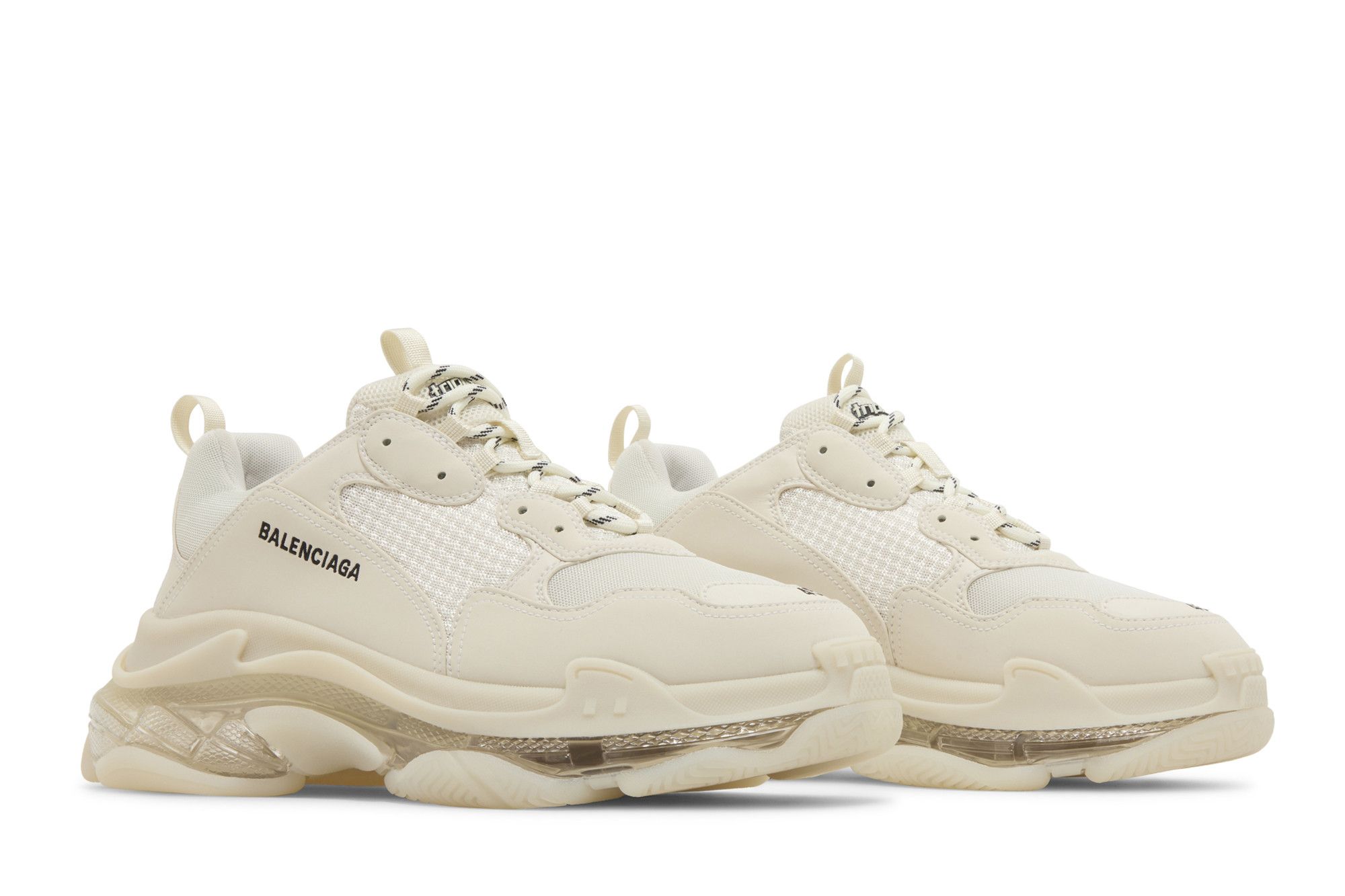 Buy Balenciaga Triple S Sneaker 'Clear Sole - Beige' - 541624