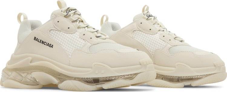 Balenciaga Triple S Sneaker Clear Sole   Beige