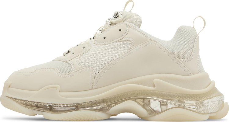 Balenciaga Triple S Sneaker Clear Sole   Beige