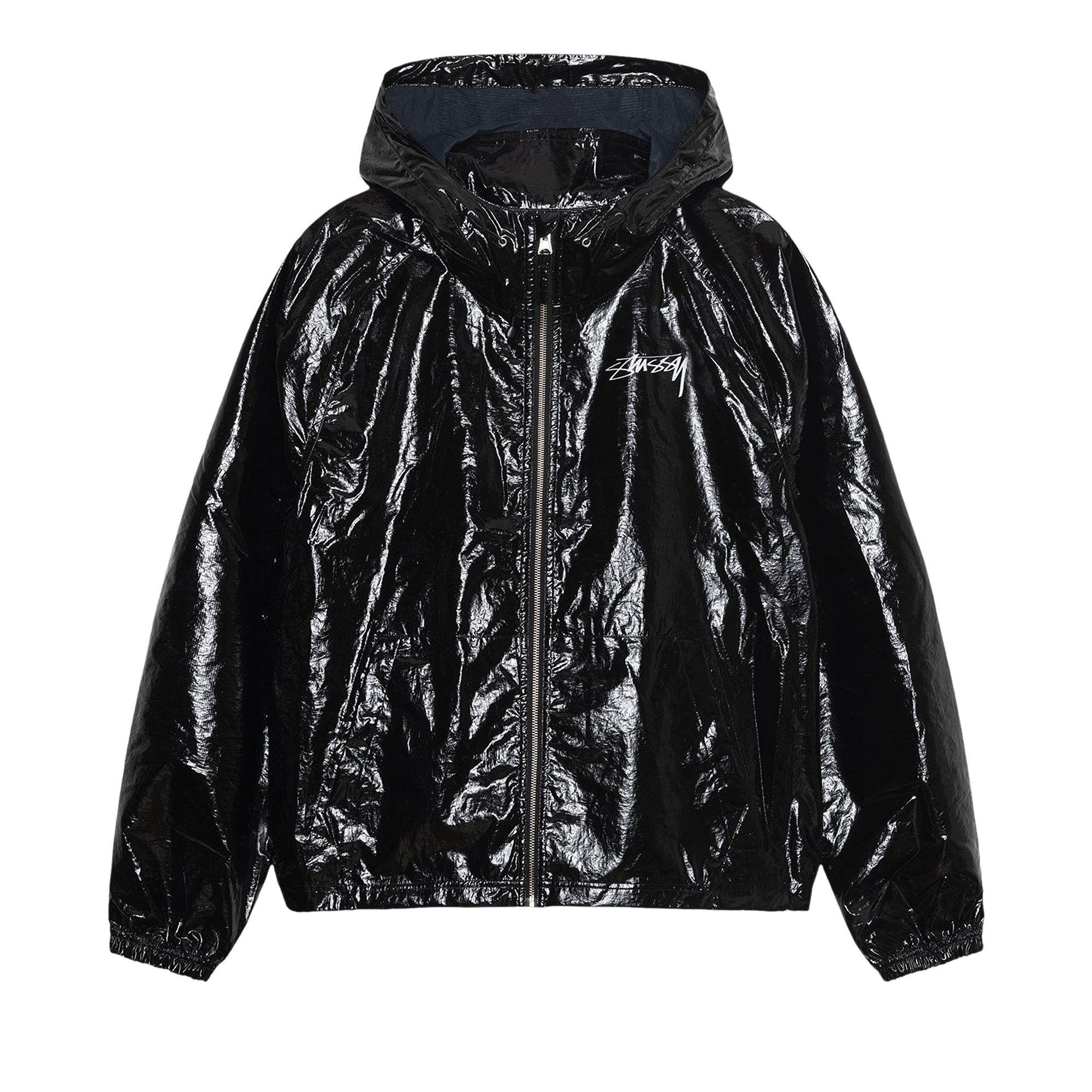 雪の豪奢 Buy BLAC 115765 - 'Black' Ripstop Coated Shell Beach Stussy ジャケット・アウター