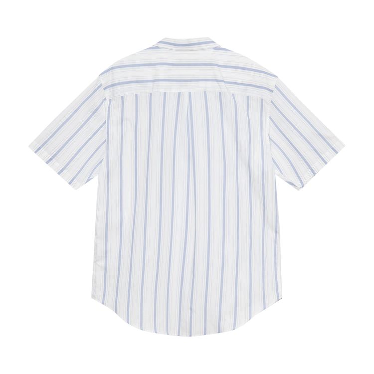 Stussy Boxy Short Sleeve Shirt White
