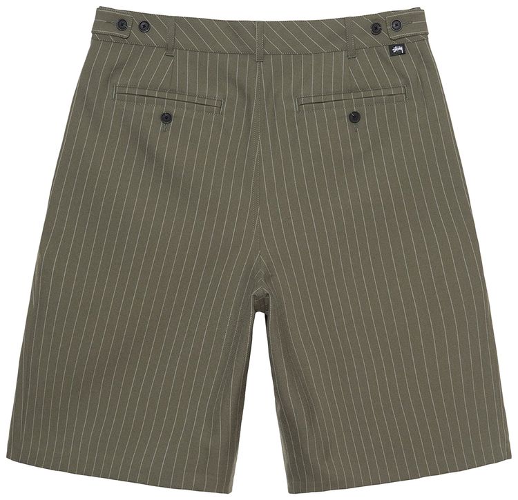 Buy Stussy Stripe Volume Pleated Short 
