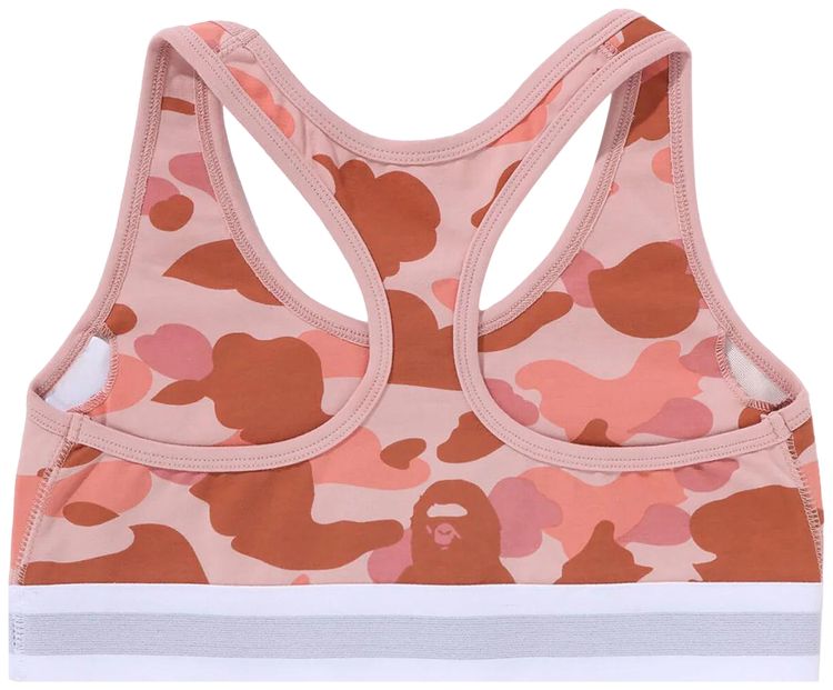 BAPE 1st Camo Sport Bra Pink
