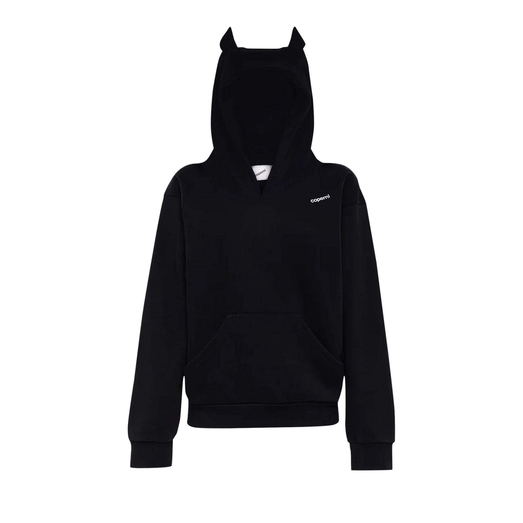 【Coperni】クレープジャケット Alien Ears Hoodie (COPJS111BIS523-BLACK)