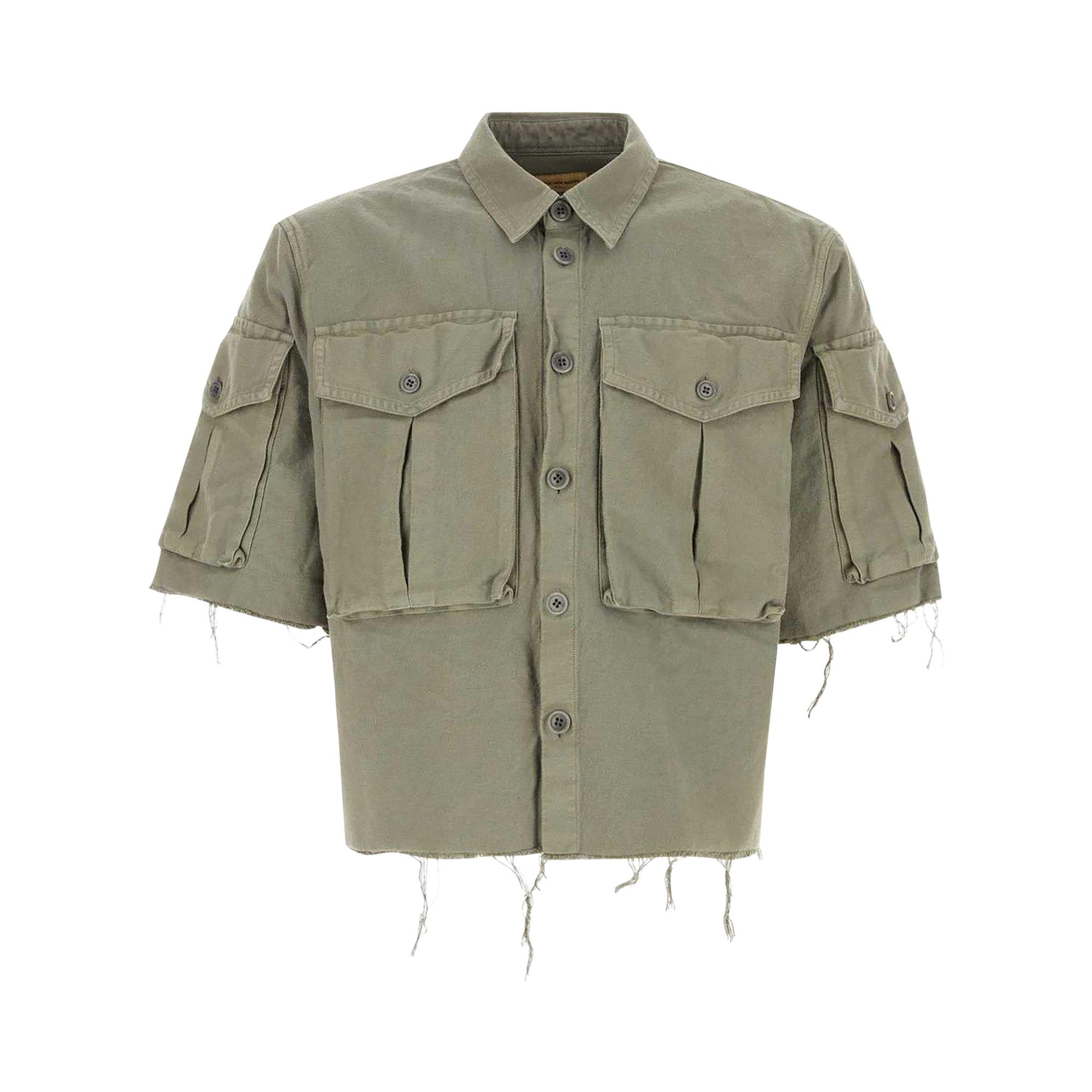 24SS NEW】DRIES VAN NOTEN / ポケット付きシルクシャツ / 2色