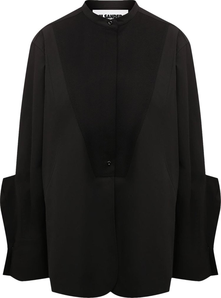 Jil Sander Long-Sleeve Shirt 'Black'