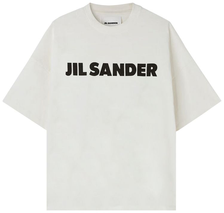 Jil Sander Crewneck T Shirt Beige