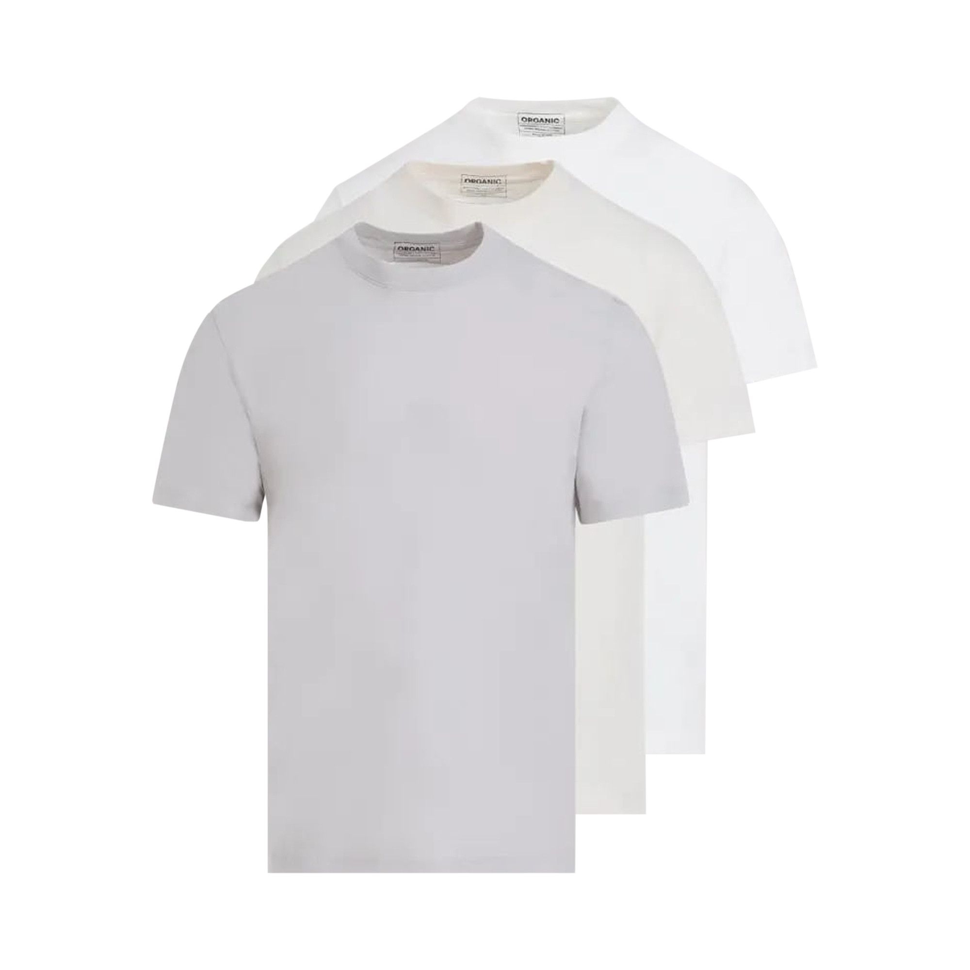 Buy Maison Margiela Organic Jersey T-Shirt (3 Pack) 'Beige