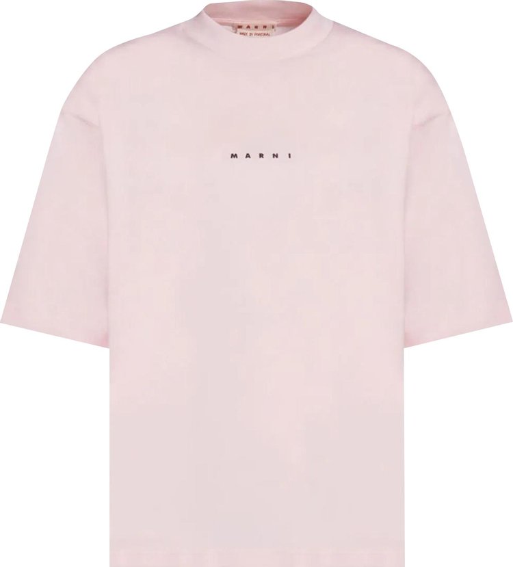 Marni Logo T-Shirt 'Pink'