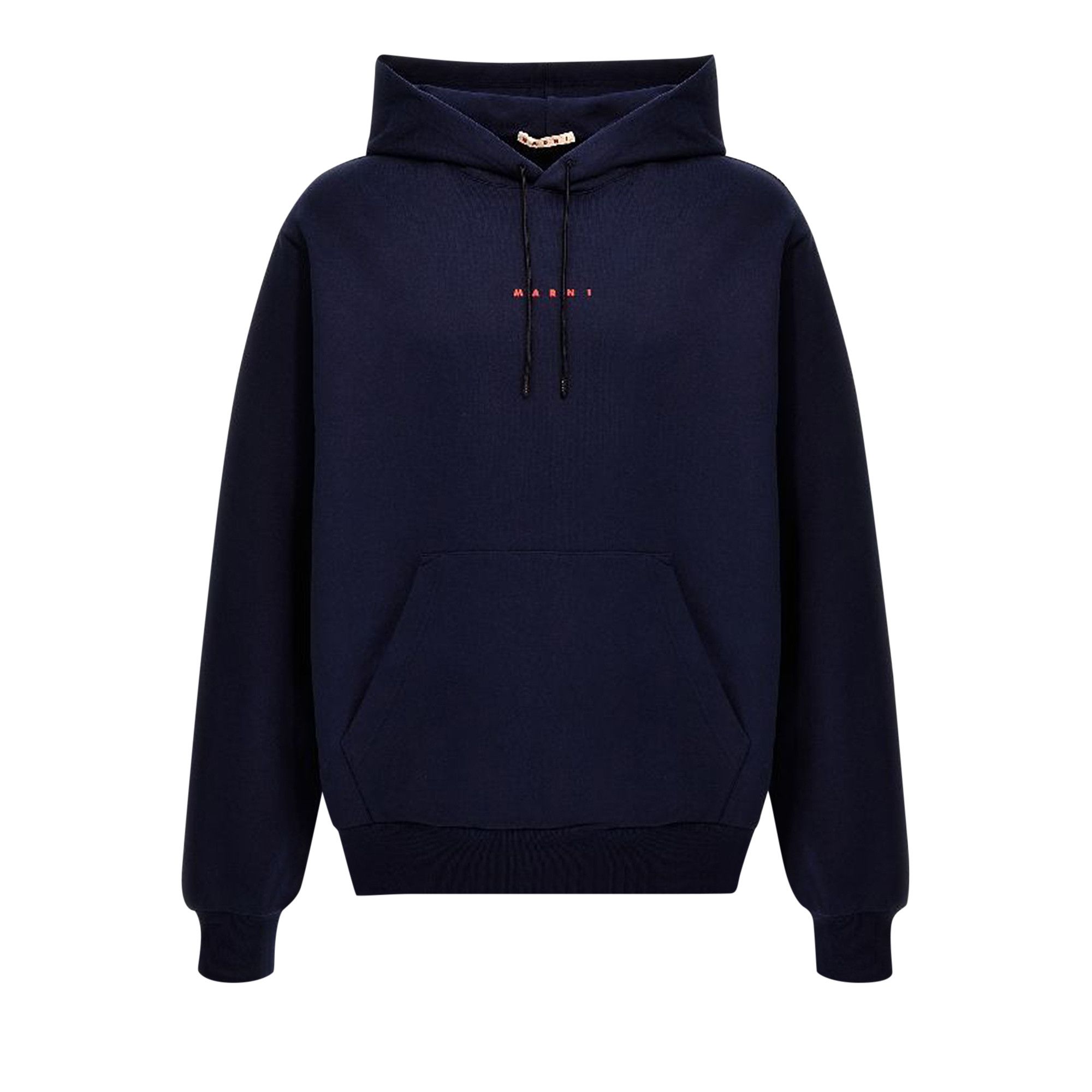 ★MARNI★ Logo Print Hood Blue FUMU0073P8USCU87LOB94 FUMU007 Marni logo-print Cotton Hoodie | Blue | FARFETCH