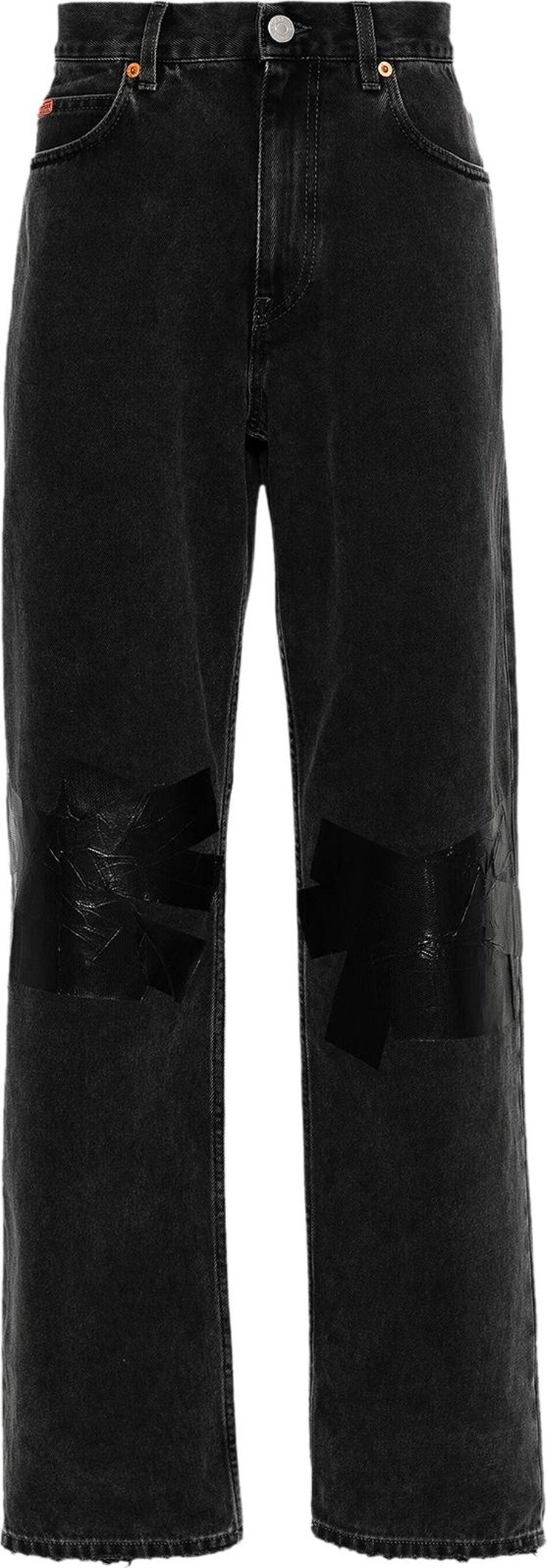 Martine Rose Relaxed Fit Jeans 'Black Wash'