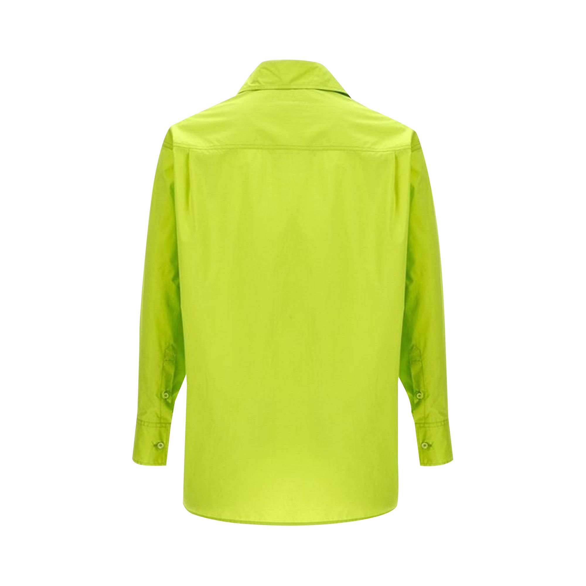 Buy MM6 Maison Margiela Long-Sleeve Shirt 'Neon Green