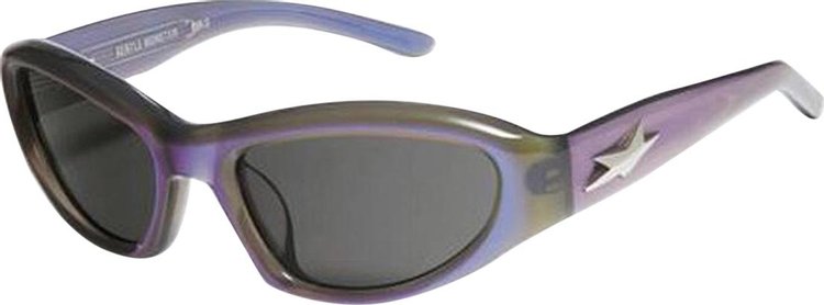 Gentle Monster REAT Futuristic Sunglasses BluePurple