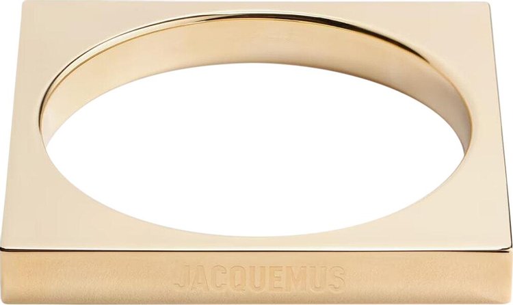 Jacquemus Le Bracelet Carre 'Light Gold'
