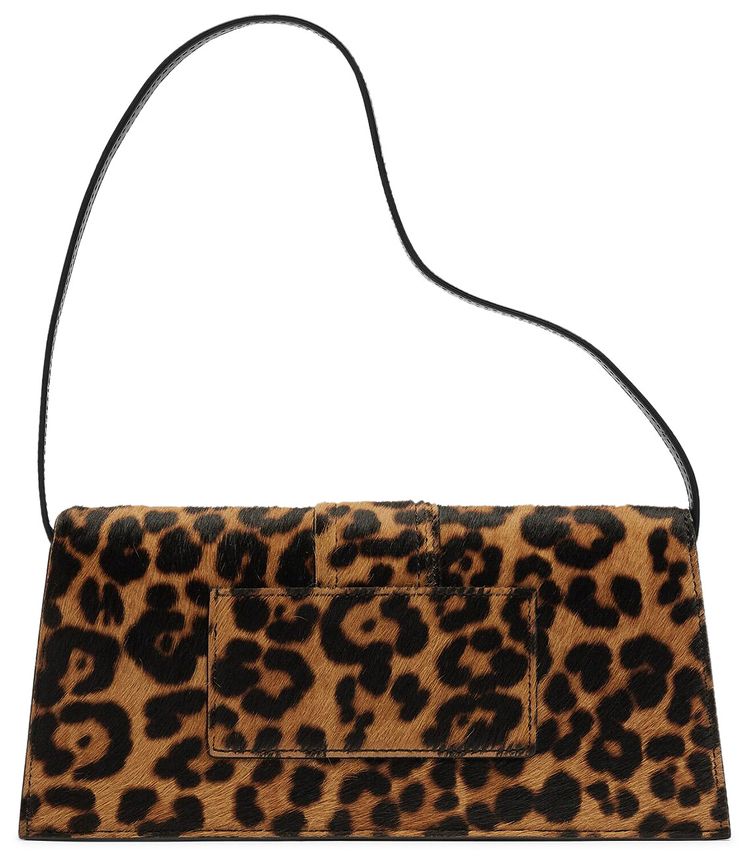 Jacquemus Le Bambino Long Leopard Brown