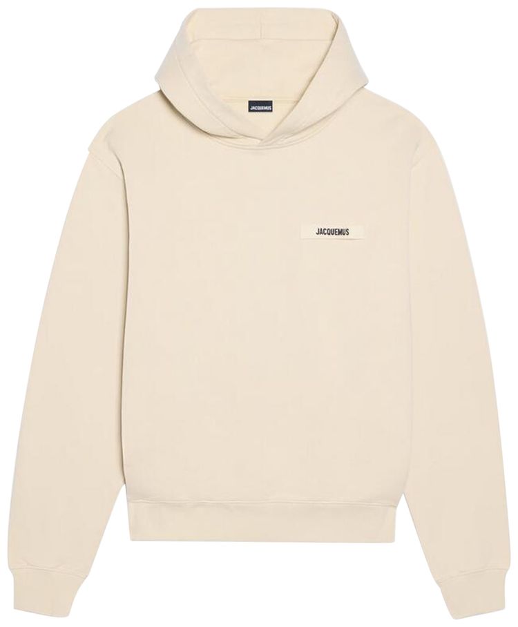 Jacquemus Gros Grain Hoodie Beige