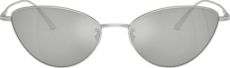 Khaite Metal Cateye Sunglasses 'Mirror'