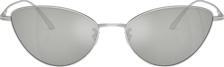 Khaite Metal Cateye Sunglasses Mirror