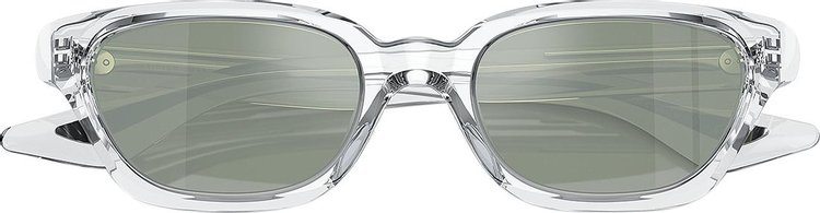 Khaite Wayfarer Sunglasses Crystal