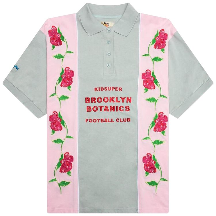 KidSuper Brooklyn Botanics Soccer Jersey Pink