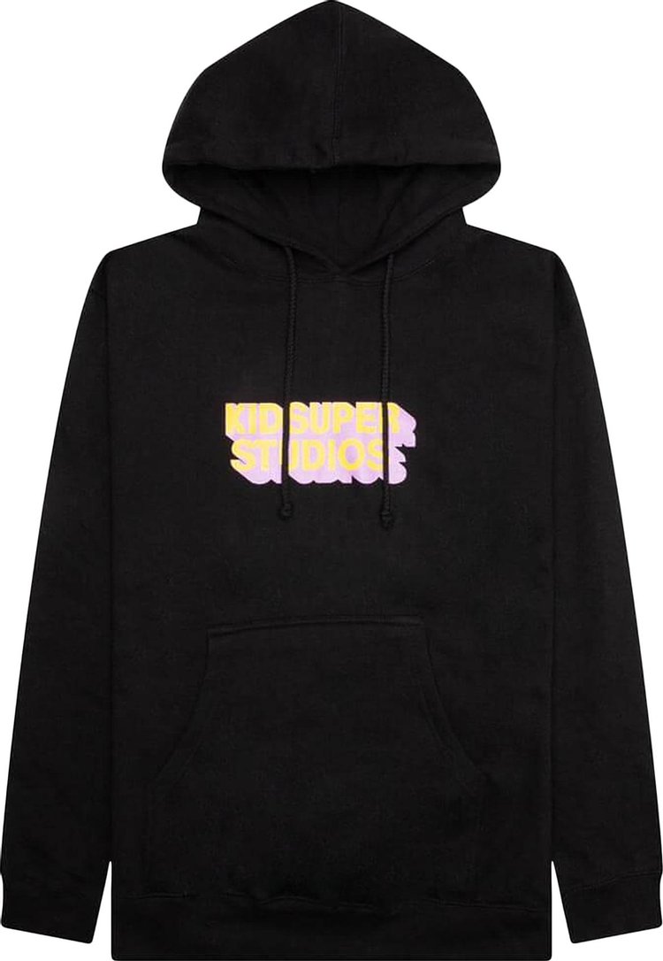 KidSuper Studios Logo Hoodie Black