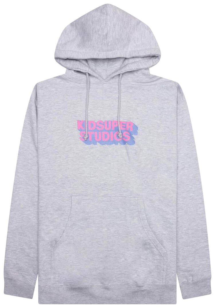 KidSuper Studios Logo Hoodie Grey
