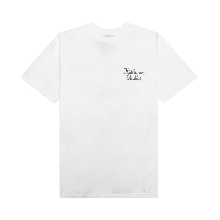 KidSuper Script Logo Tee White