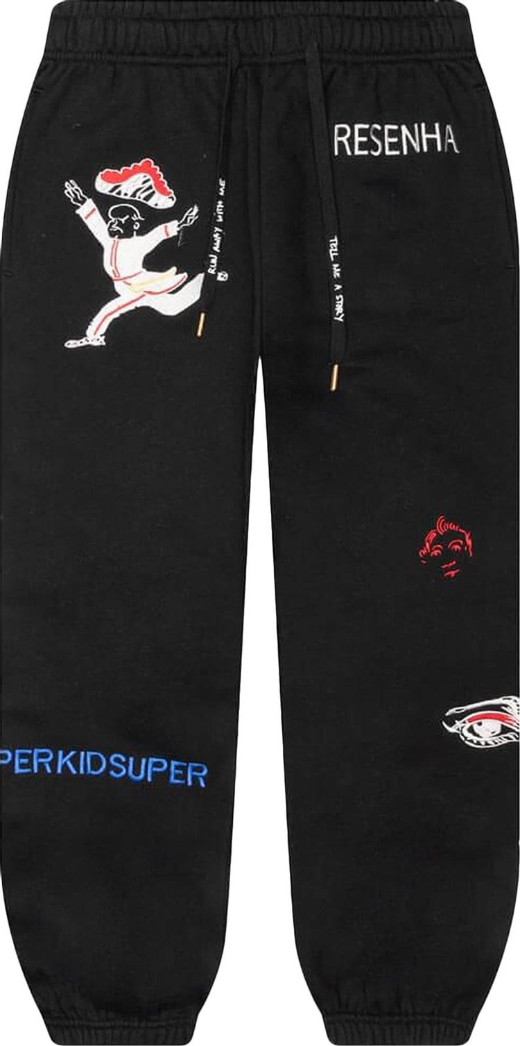 KidSuper Super Sweatpants 'Black'