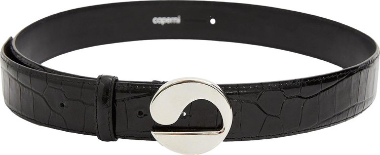 Coperni Croco Leather Belt 'Black'
